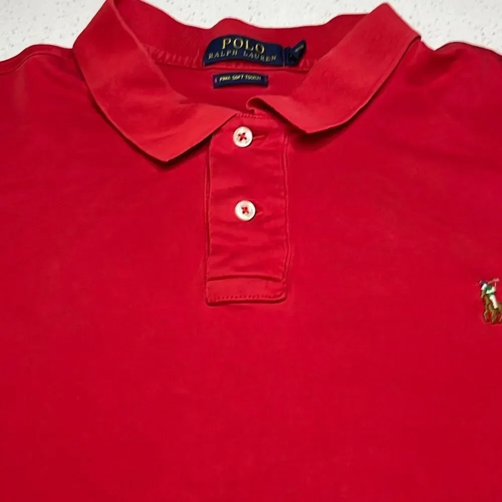 Polo Ralph Lauren Pima Soft Touch Polo Shirt Mens XXL